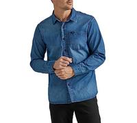 Lee Camisa de Manga Larga Multiusos para Hombre, Ajuste clásico, Small