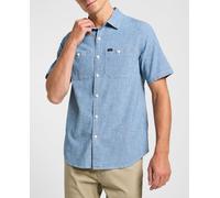 Lee Camisa manga corta de hombre. Azul M
