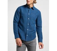 Lee Camisa manga larga de hombre. Azul M / 275