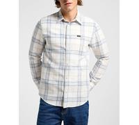 Lee Camisa manga larga de hombre. Azul M - Largo 155