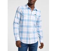Lee Camisa manga larga de hombre. Azul S / 173