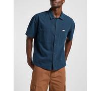 Lee Mechanic Shirt Camiseta, Rivet Navy, XL Hombres