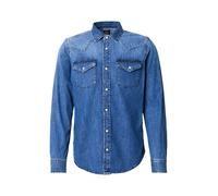 Lee Camisa 'REGULAR WESTERN' azul denim S EUR
