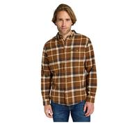 Lee Camisa Riveted para Hombre, marrón, M