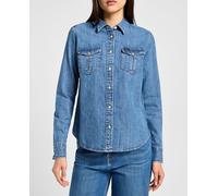 Lee Camisa Western de corte recto. 46 (36 - Largo: 30)