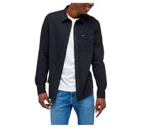 Lee Camiseta con Botones para Hombre, Negro, 3XL