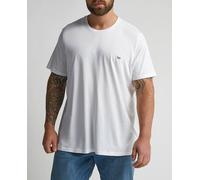 Lee Ss Patch Logo Tee, Camiseta Hombre, White, L