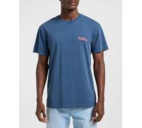 Lee Camiseta de manga corta de hombre supercómoda. Azul 5/XL