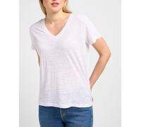 Lee Camiseta de manga corta de mujer. Blanco S