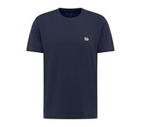 LEE - Camiseta Hombre - Corte Regular - Ss Patch Logo Tee - Negro Lavado