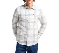 Lee Leesure Shirt Camiseta, Shy Blue, XXL Hombres