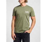 Lee Camiseta manga corta de hombre. Verde S / 412