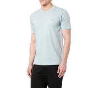 Lee Camiseta para Hombre con Logotipo SS Patch, Gris concreto, S