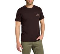 Lee Camiseta para Hombre Medium Wobbly tee, Espresso, M