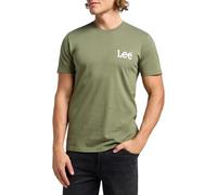 Lee Camiseta para Hombre Medium Wobbly tee, Olive Grove., S
