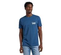 Lee Camiseta para Hombre Medium Wobbly tee, Orion Blue, L