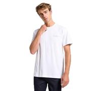 Lee Camiseta para Hombre SS Relaxed tee, Blanco Brillante, L