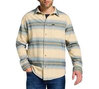 Lee Riveted Shirt Camiseta, Beige, XL Hombres