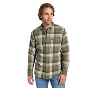 Lee Camiseta Riveted, Verde mercantil, XL Hombres