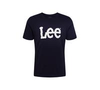 Lee Camiseta 'WOBBLY LOGO TEE' negro / blanco XL negro / blanco