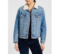 Lee Cazadora de mujer vaquera suave. Azul 1/XS