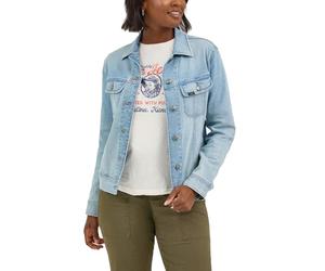 Lee - Cazadora vaquera Legendary Rider para mujer, Tormenta, S