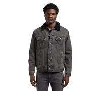 Lee Chaqueta vaquera Sherpa para hombre, Obsidiana profunda, XL