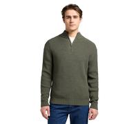 Lee Clean Half Zip Knit Sudadera, Gris Oliva, L para Hombre