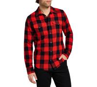 Lee Clean Western Shirt Camiseta para Hombre, Rojo (True Red), XXL