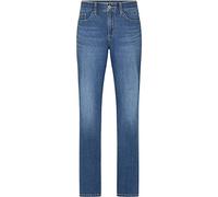 Lee Comfort Straight Pantalones, Morado (Medium Indigo), 27W / 31L para Mujer
