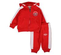 Lee Cooper, Conjunto de 2 piezas, Suéter + Joggers, Bebés, (0 a 24 meses), Unisex, Niño, Niña, Suave, Lindo, Cálido, Sudadera + Pantalón, Modelo GLC2544 JOG BB S1-12M ROUGE