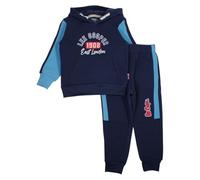 Lee Cooper, Conjunto de 2 piezas, Suéter + Joggers, Niños, (2 a 8 años), Unisex, Niño, Niña, Suave, Lindo, Cálido, Sudadera + Pantalón, Modelo GLC2541 JOG KIDS S1-4A, BLEU