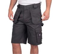 Lee Cooper Holster Pocket Workwear Hombre Shorts de Trabajo Gris Nuevo