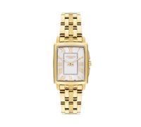 Lee Cooper Reloj de mujer, pantalla analógica y correa de metal - LC07940.130, dorado, plateado, plata, pulsera