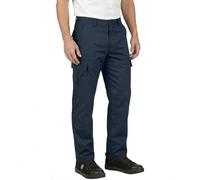 Lee Cooper LCPNT205 Pantalón cargo clásico de trabajo con bolsillos múltiples, de cuidado fácil y resistente, para hombre, Marina, 32W / 33L