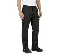 Lee Cooper LCPNT205 Pantalón cargo clásico de trabajo con bolsillos múltiples, de cuidado fácil y resistente, para hombre, Negro, 36W / 31L