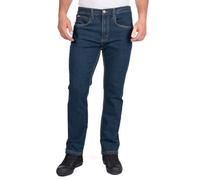 Lee Cooper LCPNT219 Vaqueros vaqueros elásticos con lavado de 5 bolsillos para hombre, Azul Marino, 36W / 31L