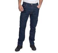 Lee Cooper LCPNT239 Ropa de trabajo hombre Seguridad Vaqueros de carpintero Stretch Pantalones de trabajo, Azul, 38W / 31L