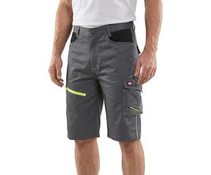 Lee Cooper LCSHO811 Ropa de Trabajo Reflectante para Hombre Pantalones Cortos Tipo Cargo con Bolsillos múltiples