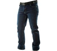 Lee Cooper Pantalones LCPNT219 Pantalones de trabajo vaqueros elásticos para hombre Azul W40-L31
