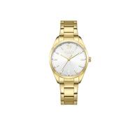 Lee Cooper PC21S2M LC08014.130 - Reloj de Movimiento para Mujer, Pantalla analógica y Correa de Metal, Color Plateado, Plateado, Pulsera