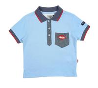 Lee Cooper Polo Garçon Camisa, Azul, 12 años para Niños