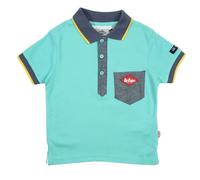 Lee Cooper Polo Garçon Camisa, Turquesa, 4 Años para Niños