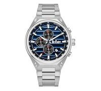 Lee Cooper Reloj analógico con Esfera Azul para hombre-LC08026.390, Azul