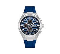 Lee Cooper Reloj analógico con esfera azul para hombre-LC08063.399, Azul