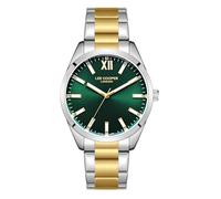 Lee Cooper - Reloj analógico para hombre con esfera verde-LC08015.270, color verde, verde