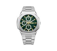 Lee Cooper Reloj analógico para Hombre con Esfera verde-LC08047.370, Verde, Correa, Verde, Pulsera