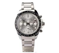 Lee Cooper Reloj Analógico para Hombres de Cuarzo japonés con Correa en Acero Inoxidable JP15-3
