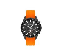 Lee Cooper Reloj de movimiento PE932 para hombre, pantalla multifunción y correa de silicona - LC07635.657, color rojo, correa, Correa