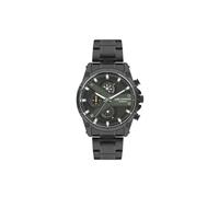 Lee Cooper Reloj de movimiento VX9NE1 para hombre, pantalla multifunción y correa de metal, LC07637.670, color negro, pulsera, pulsera